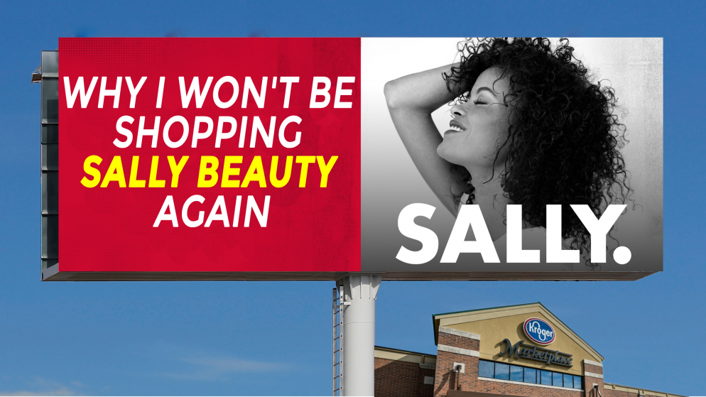 Why I Won’t Be Shopping Sally Beauty Again
