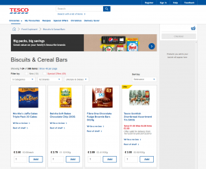 tosco category page