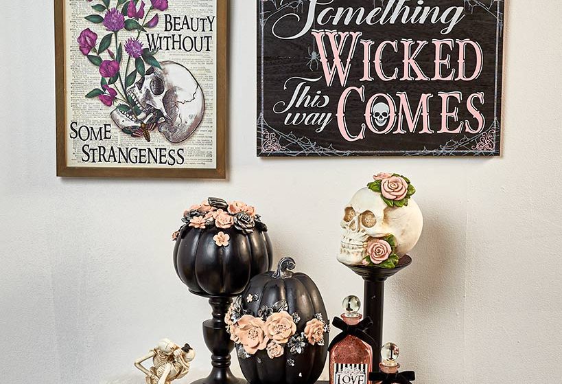 Gothic Romance Halloween Decor Collection